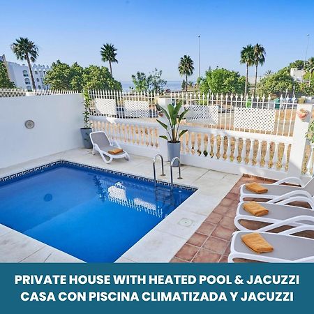 Villa Pura - Private Jacuzzi & Heated Pool Nerja Exterior foto